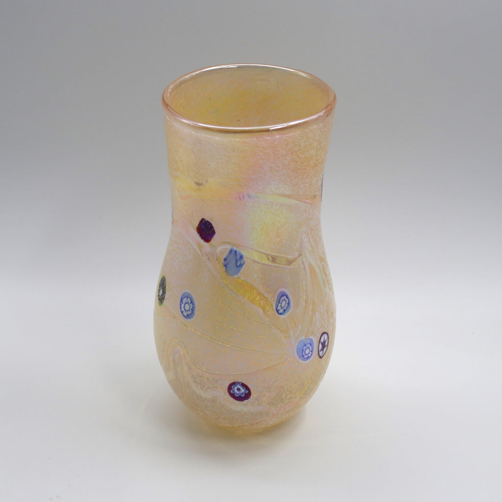 Glass Mille Fiore Vase
