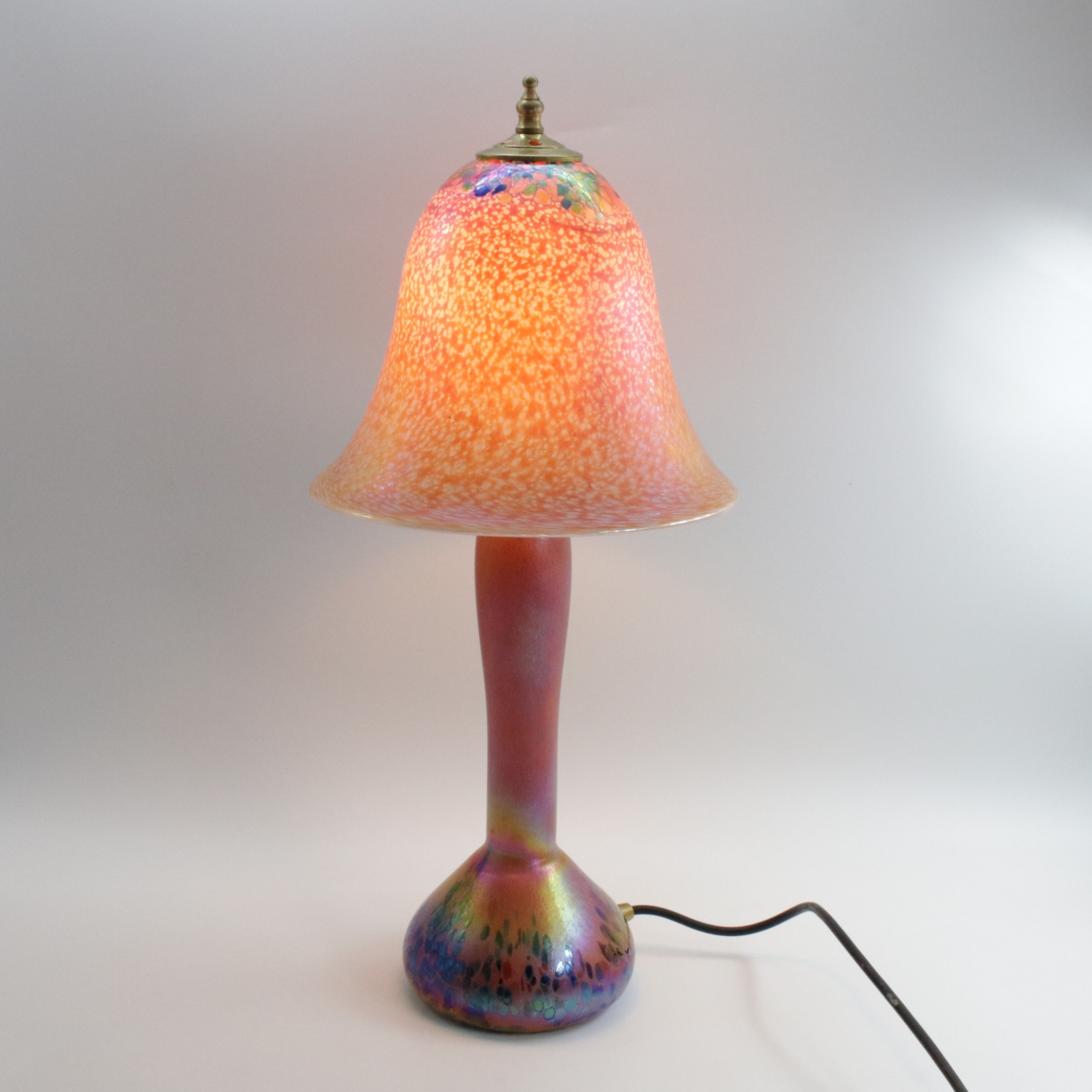 Glass Table Lamp