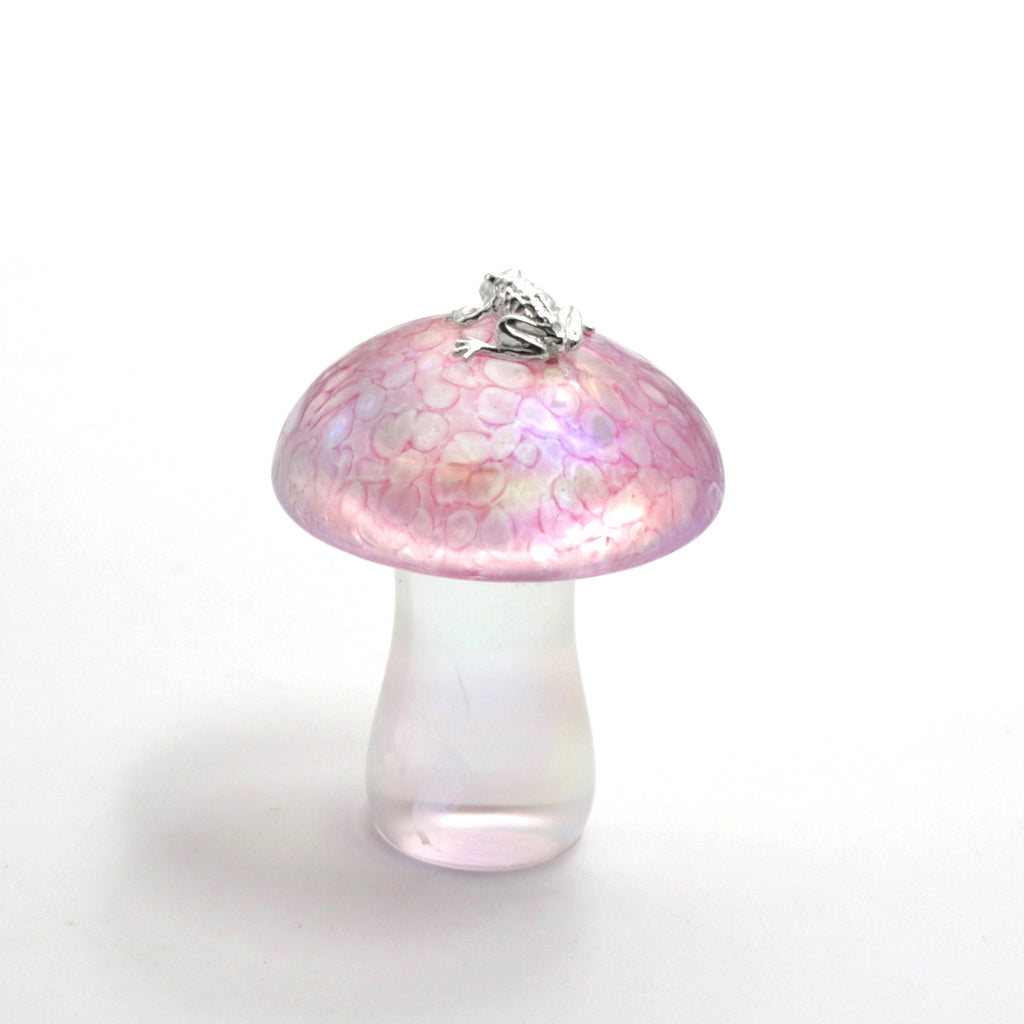 Mushroom with Silver Frog