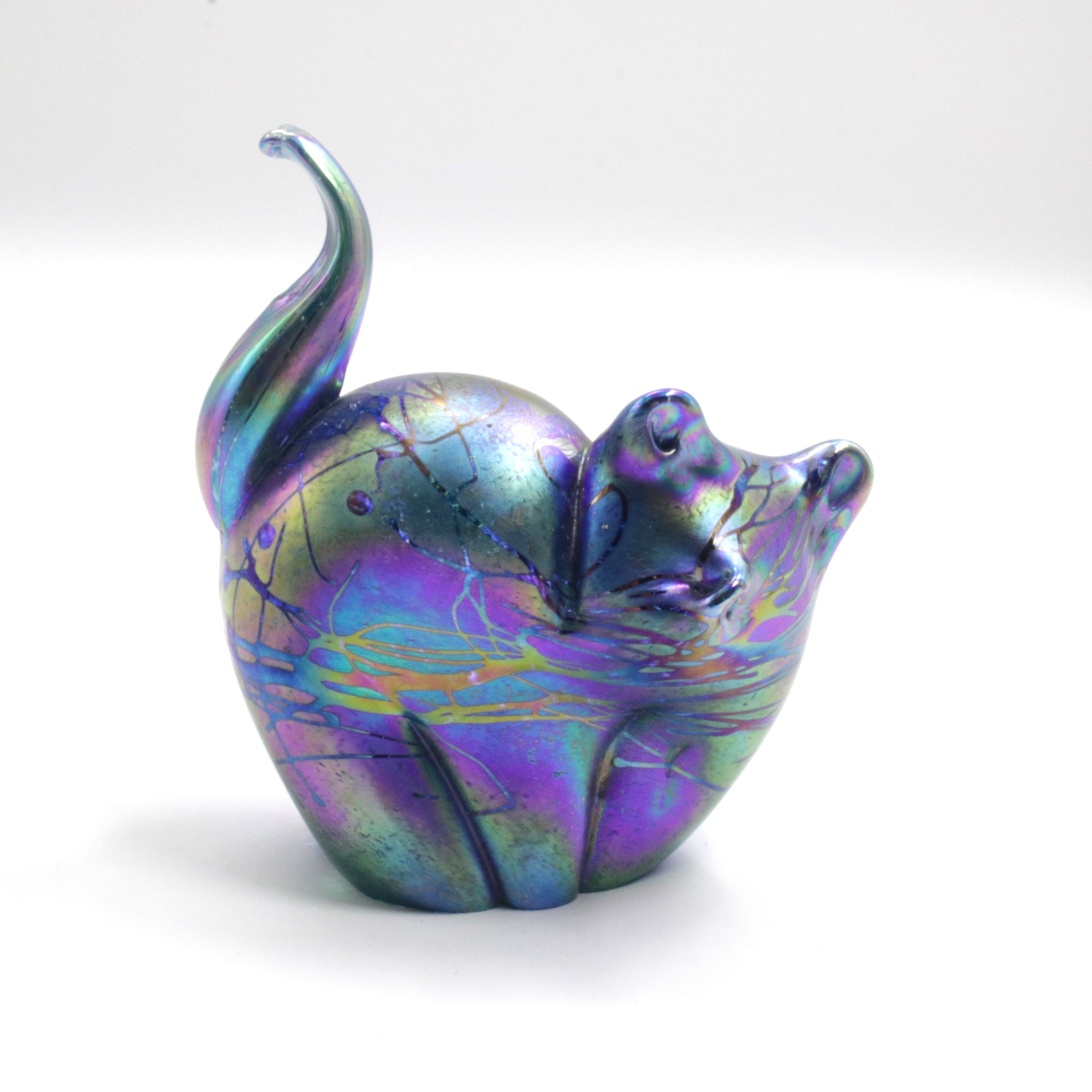 Magnus the Magnificent Glass Cat