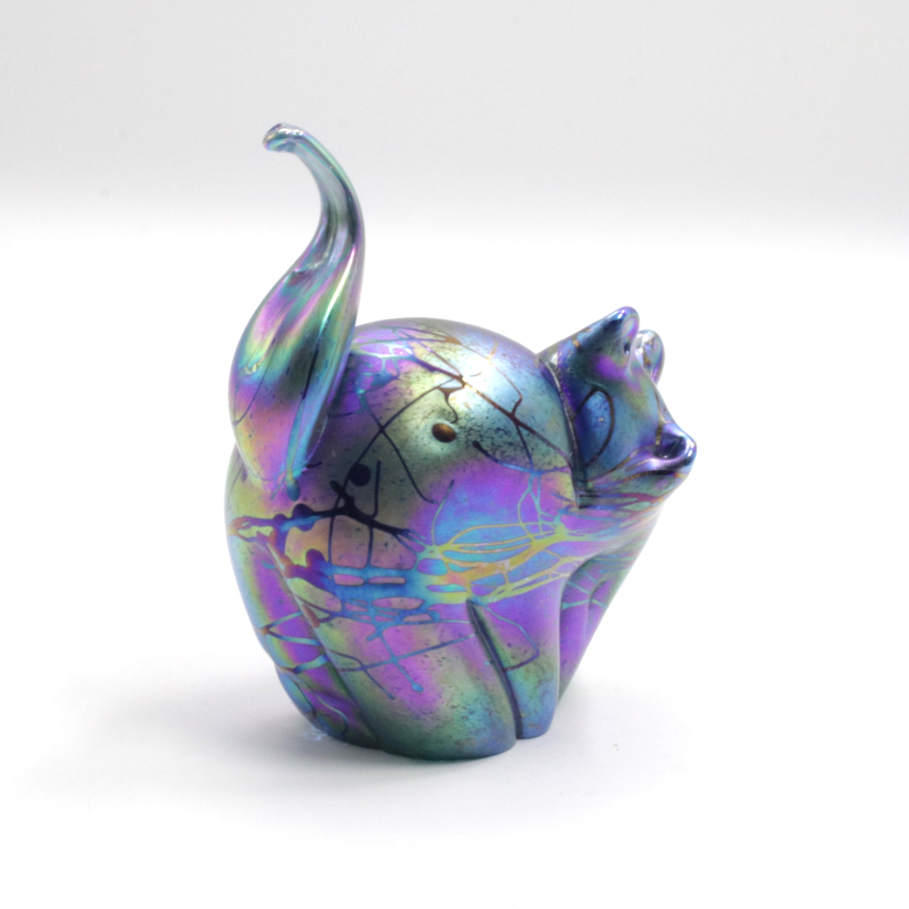 Magnus the Magnificent Glass Cat