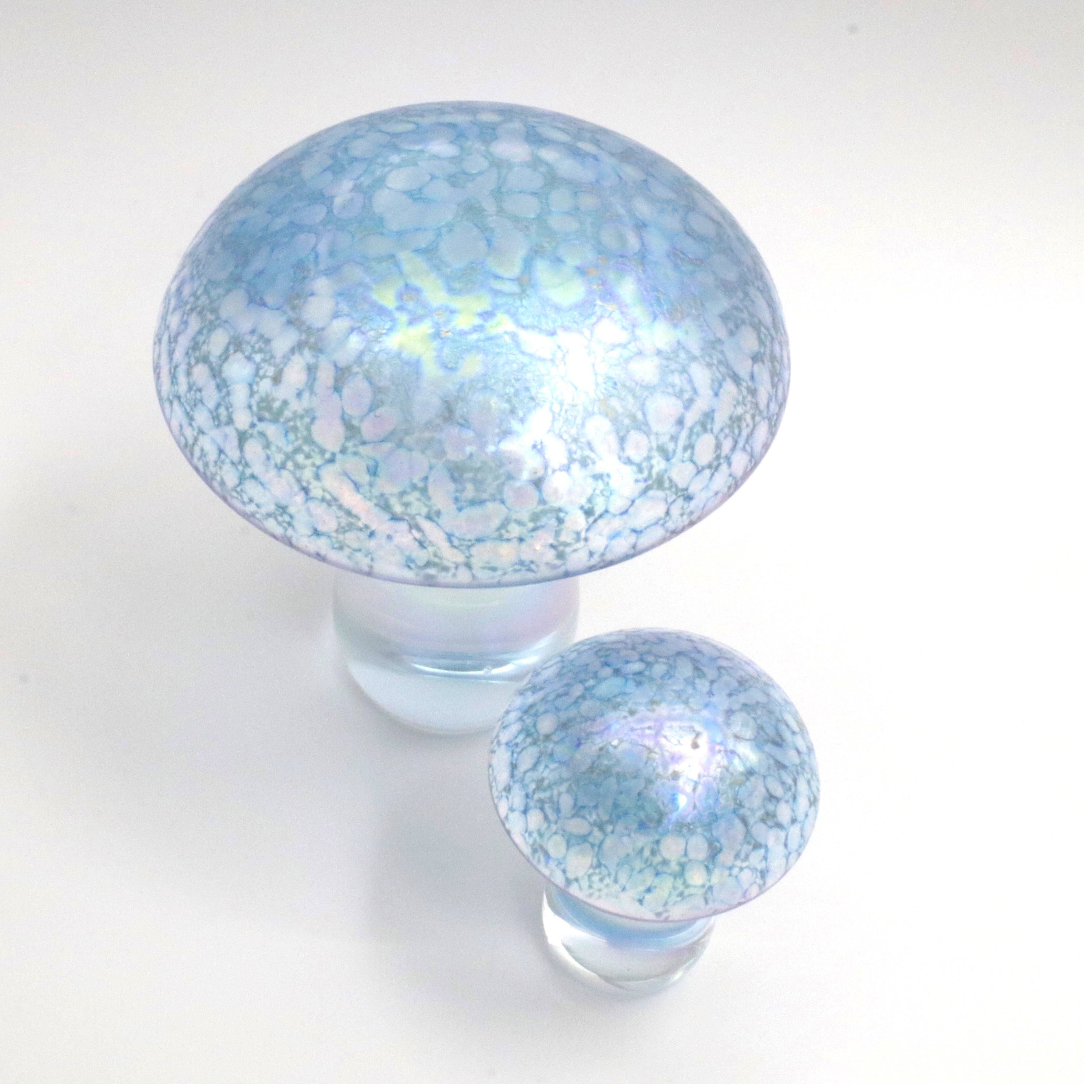 Aquamarine Mushrooms