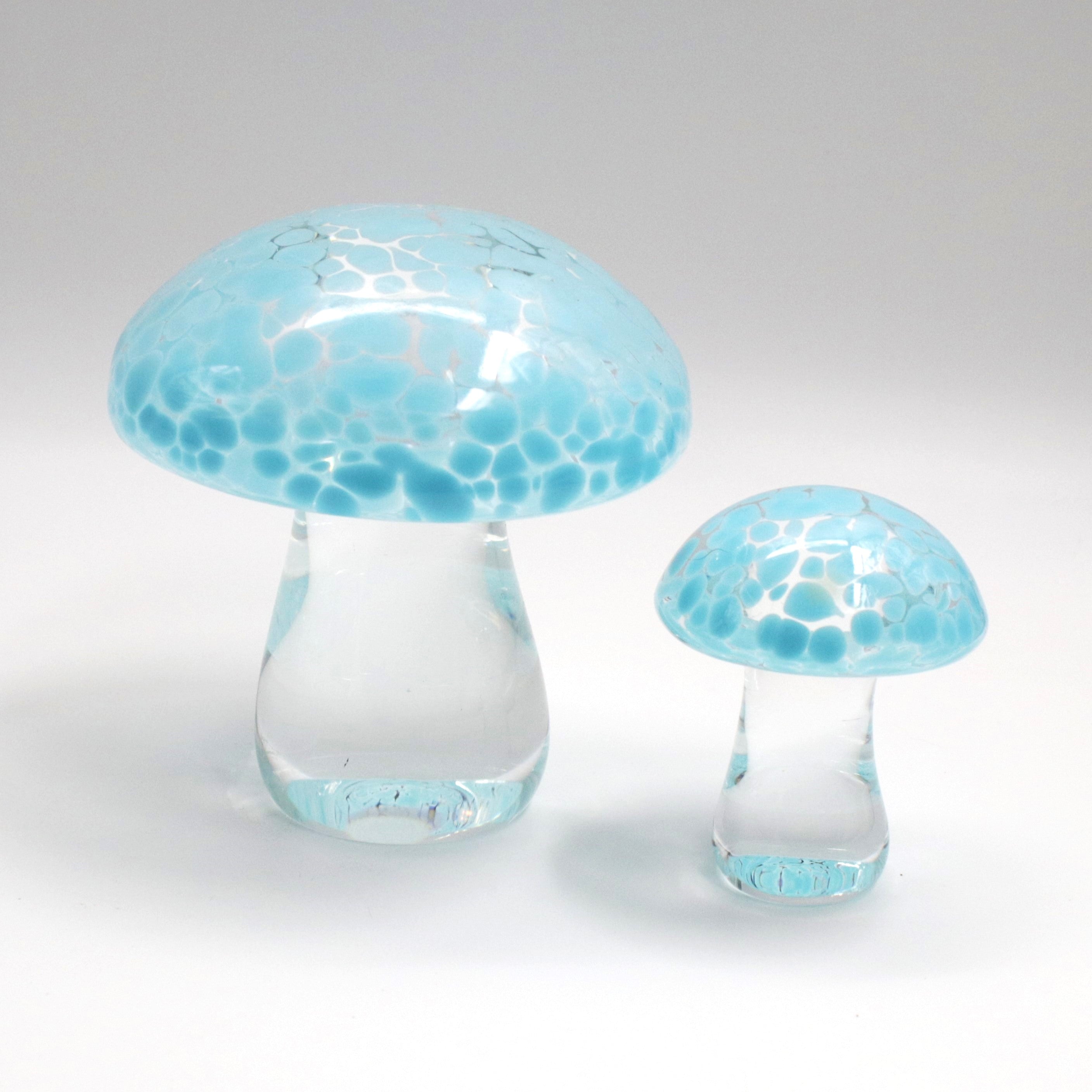 Pastel Blue Mushrooms