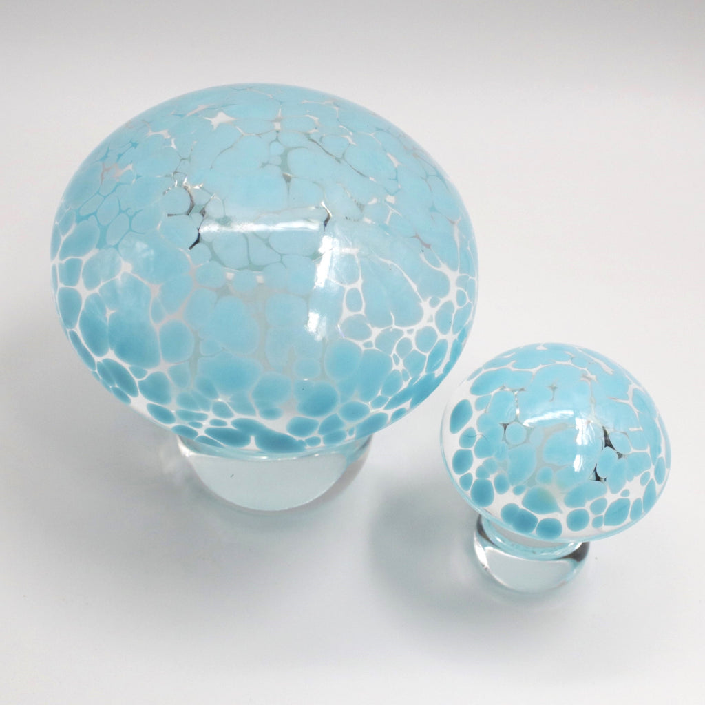 Pastel Blue Mushrooms
