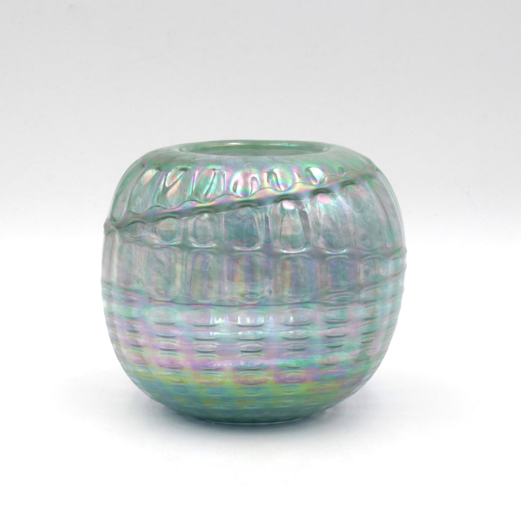 Iridescent Glass vase