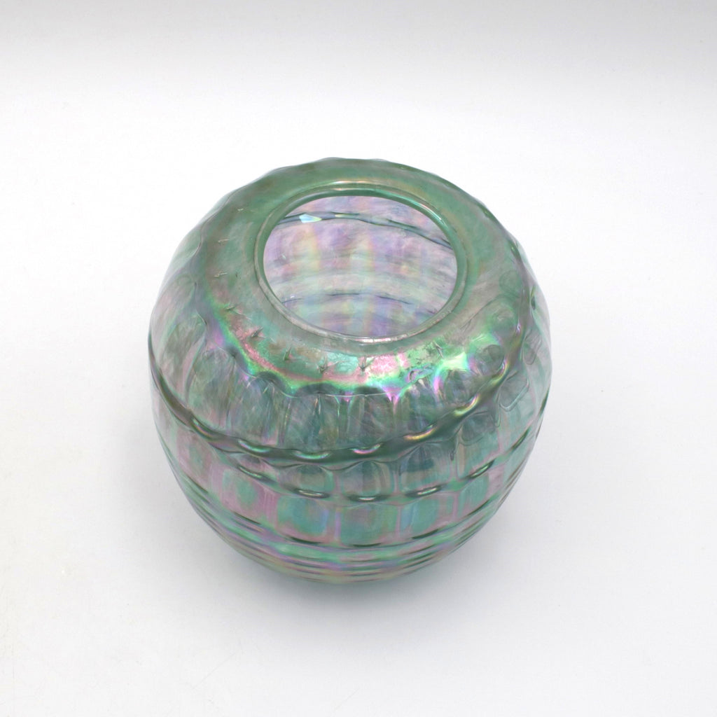 Iridescent Glass vase