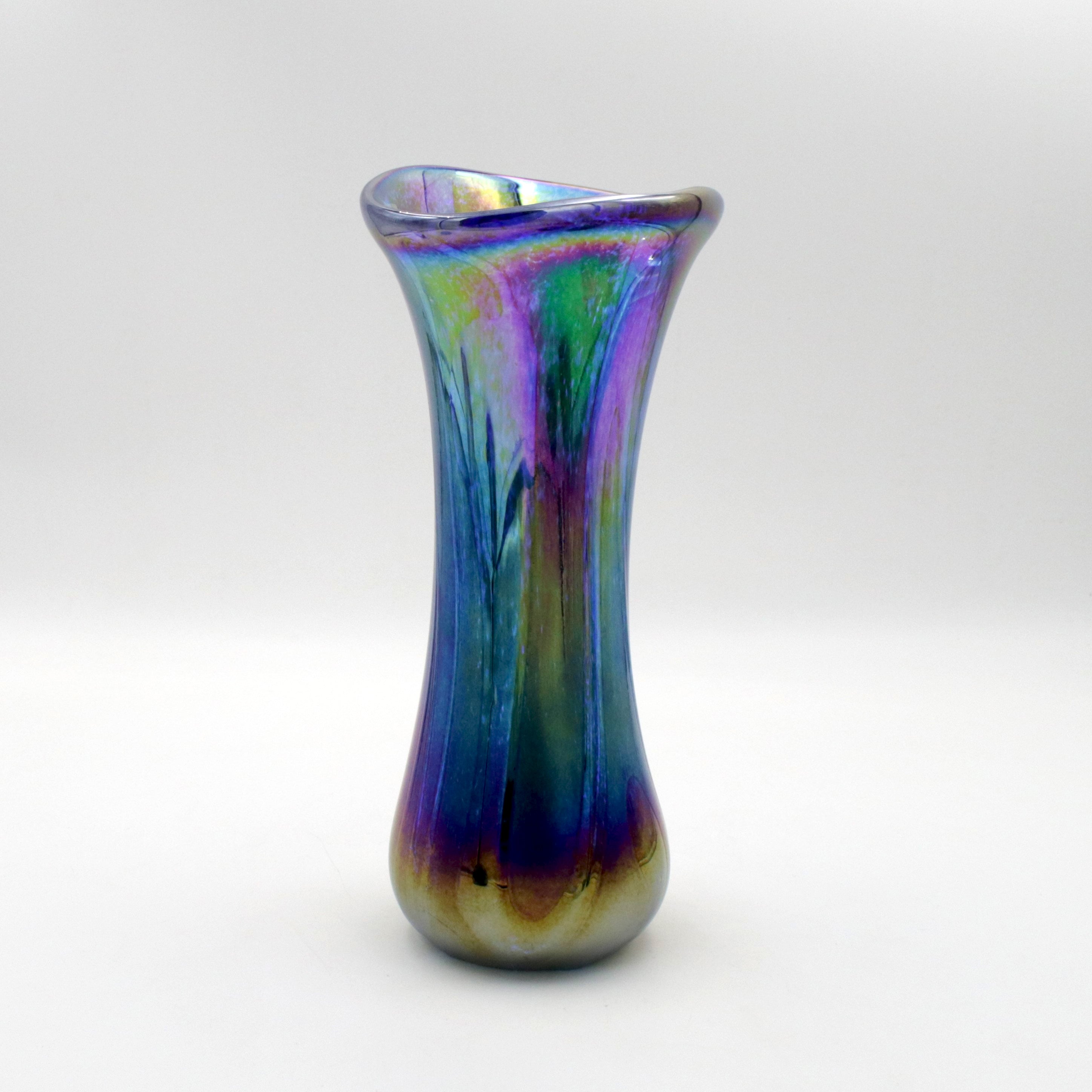 Iridescent Glass Vase