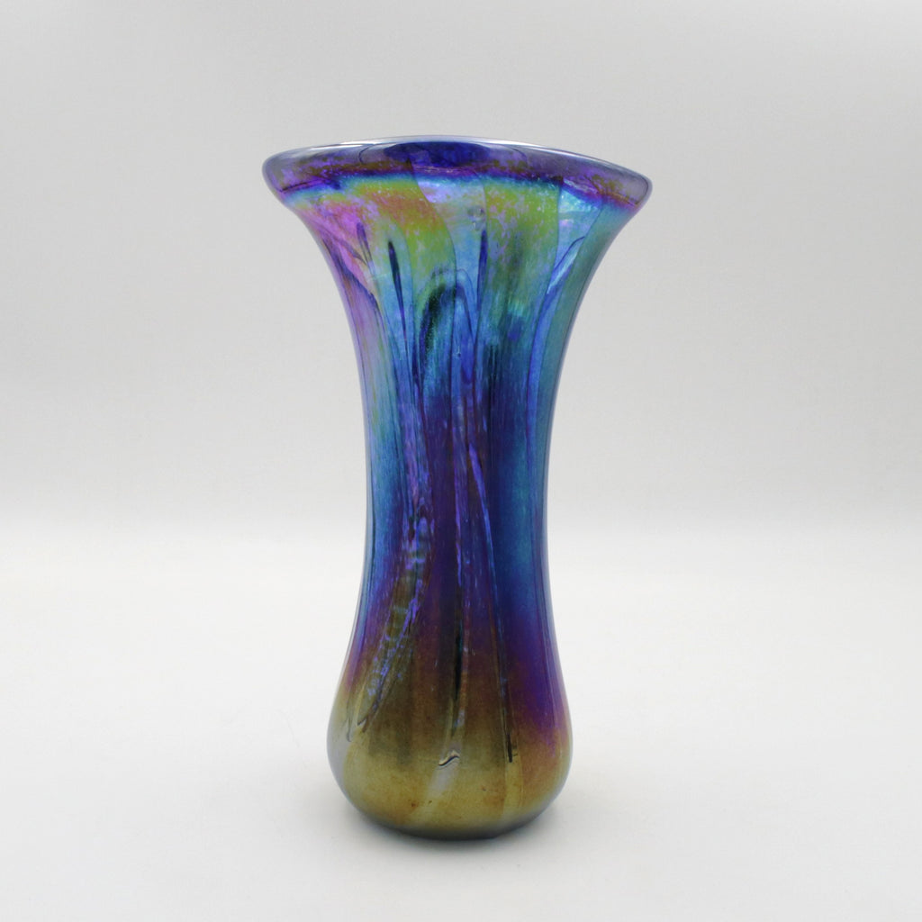 Iridescent Glass Vase