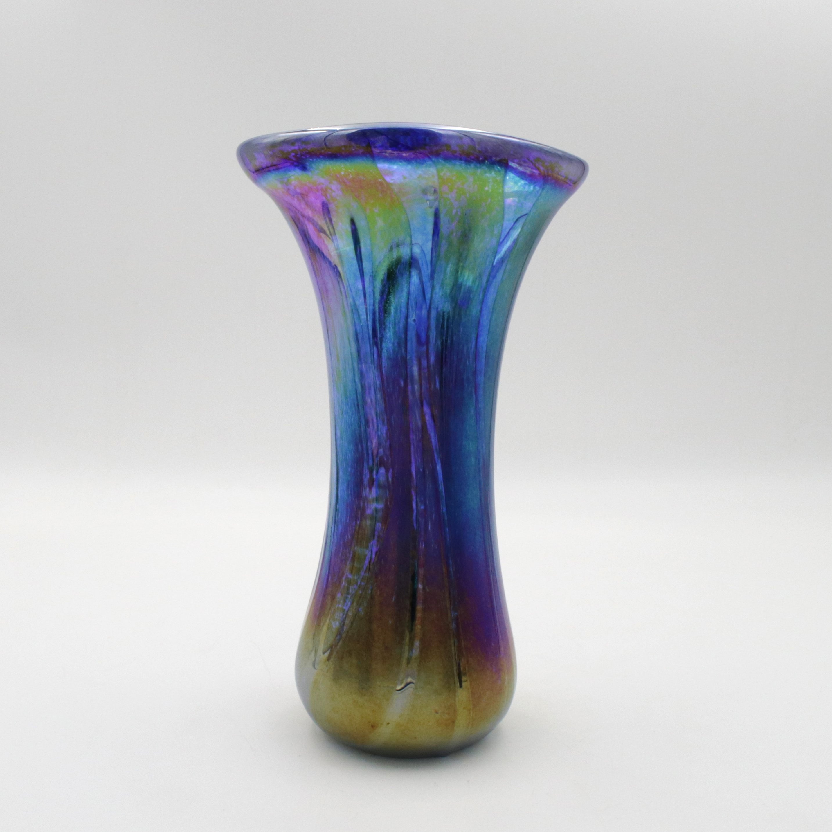 Iridescent Glass Vase