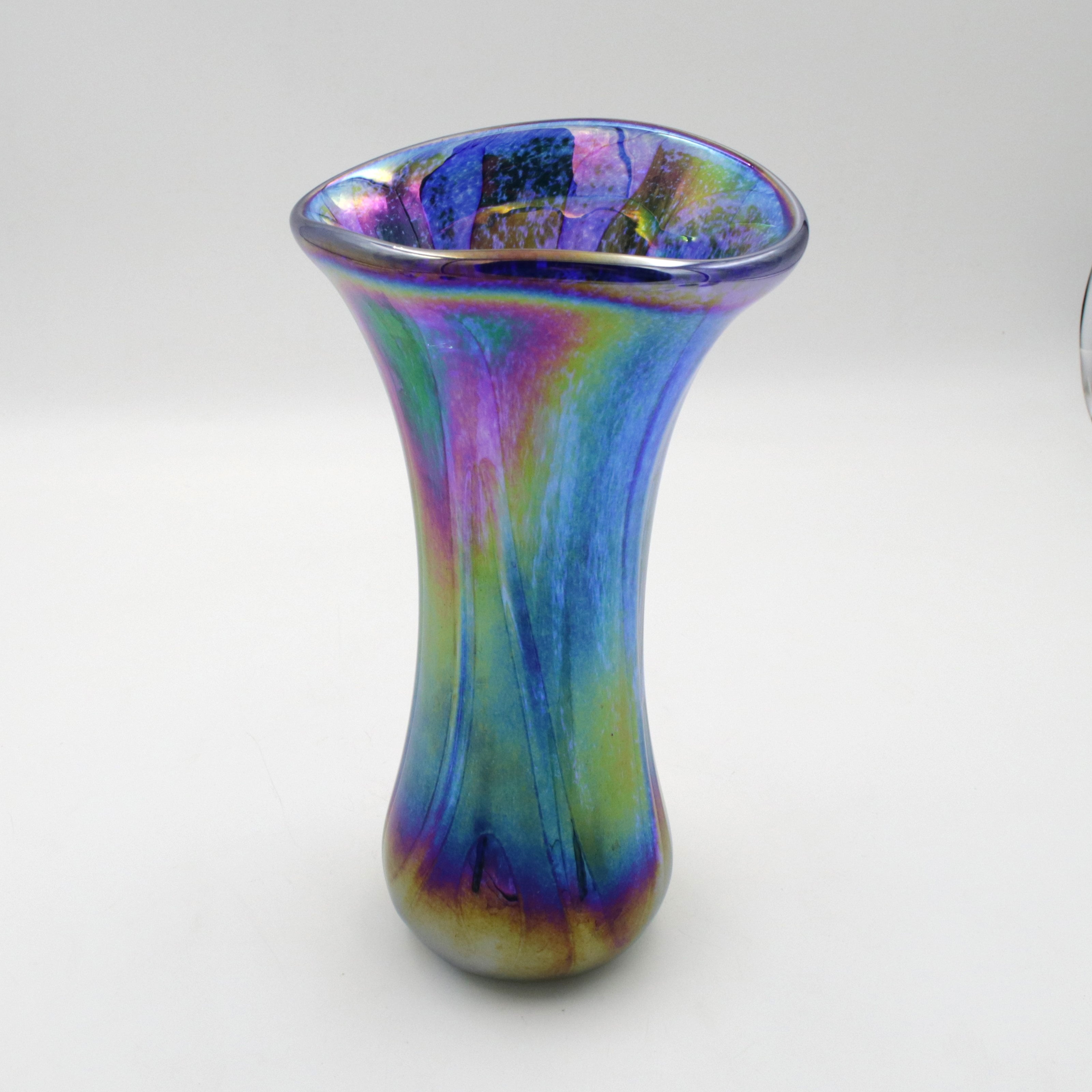 Iridescent Glass Vase