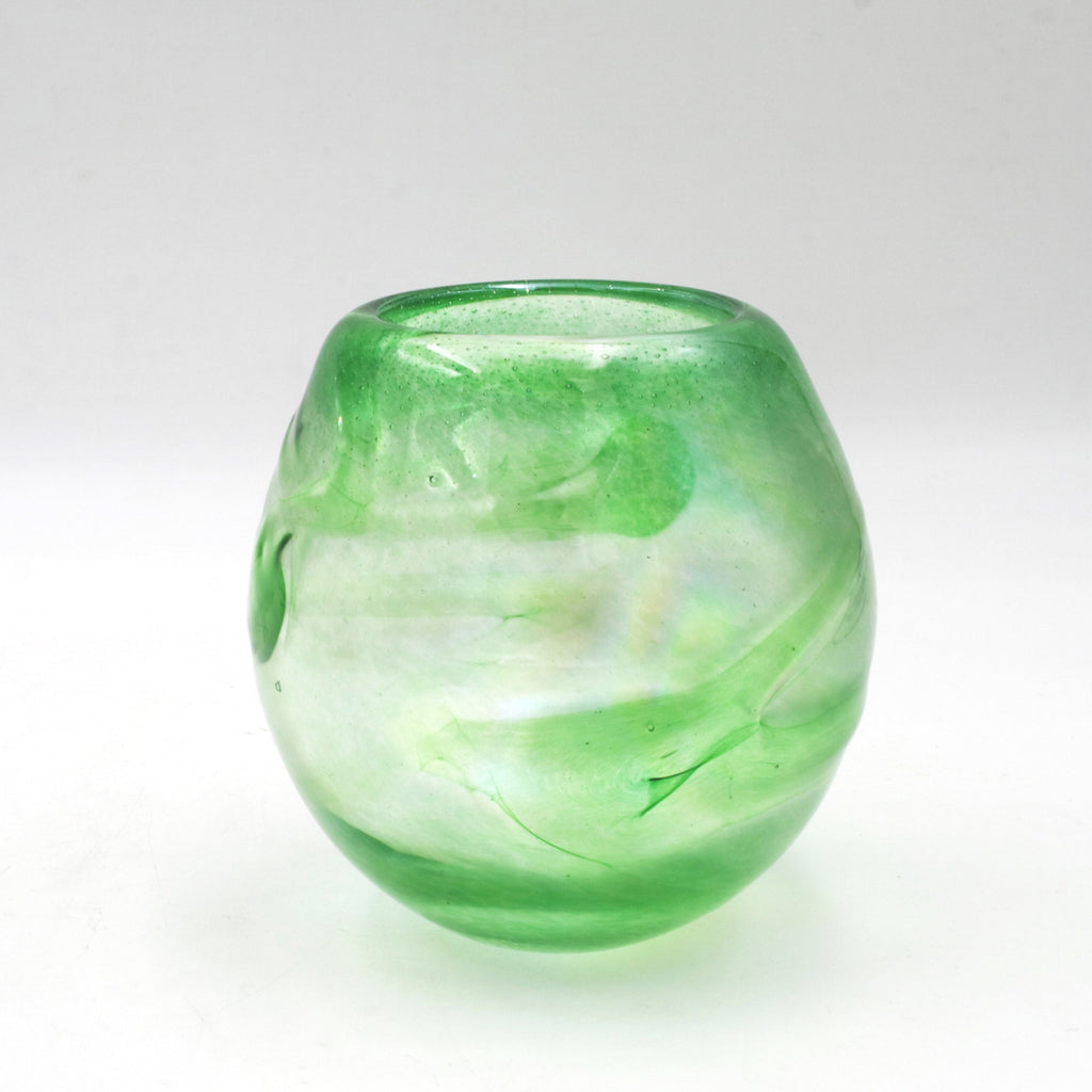 Green and Clear Vase
