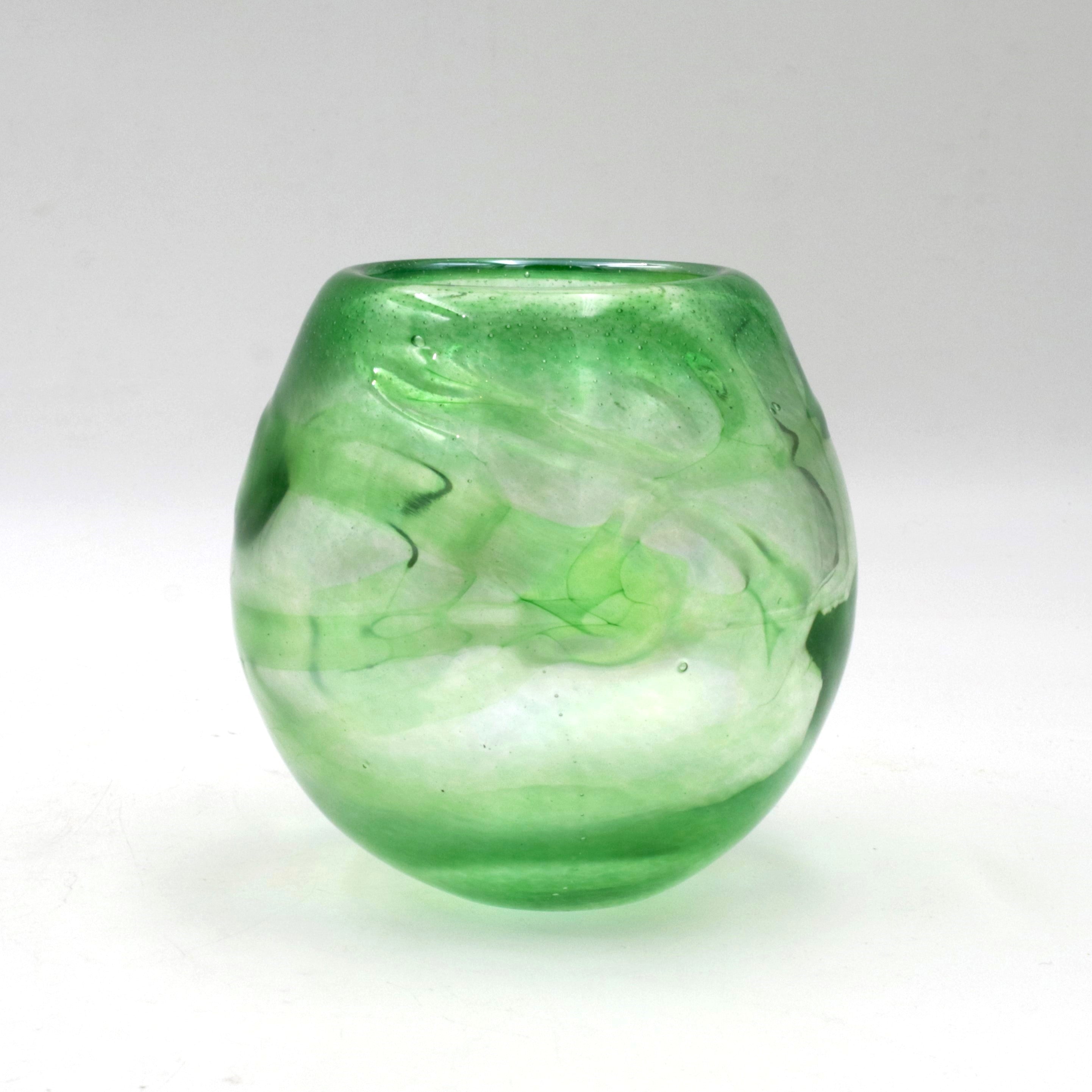 Green and Clear Vase