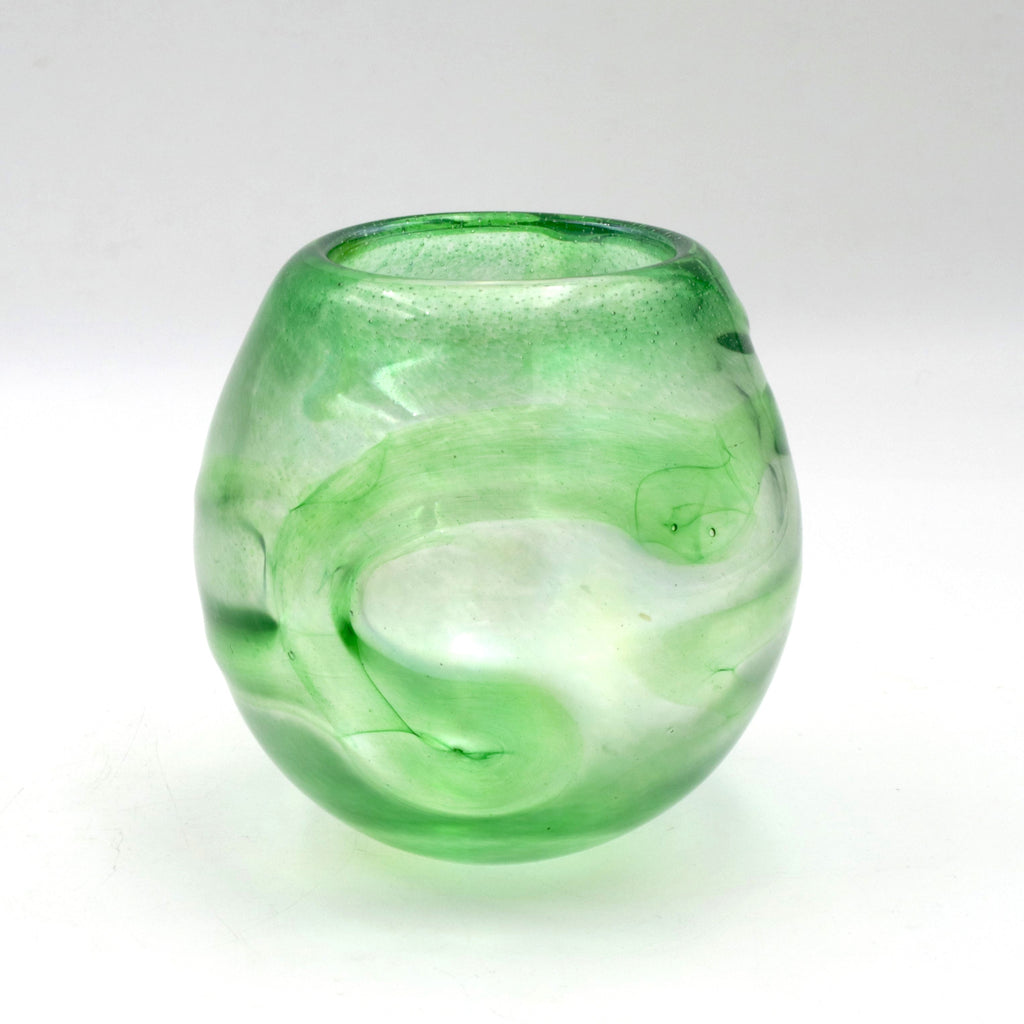 Green and Clear Vase