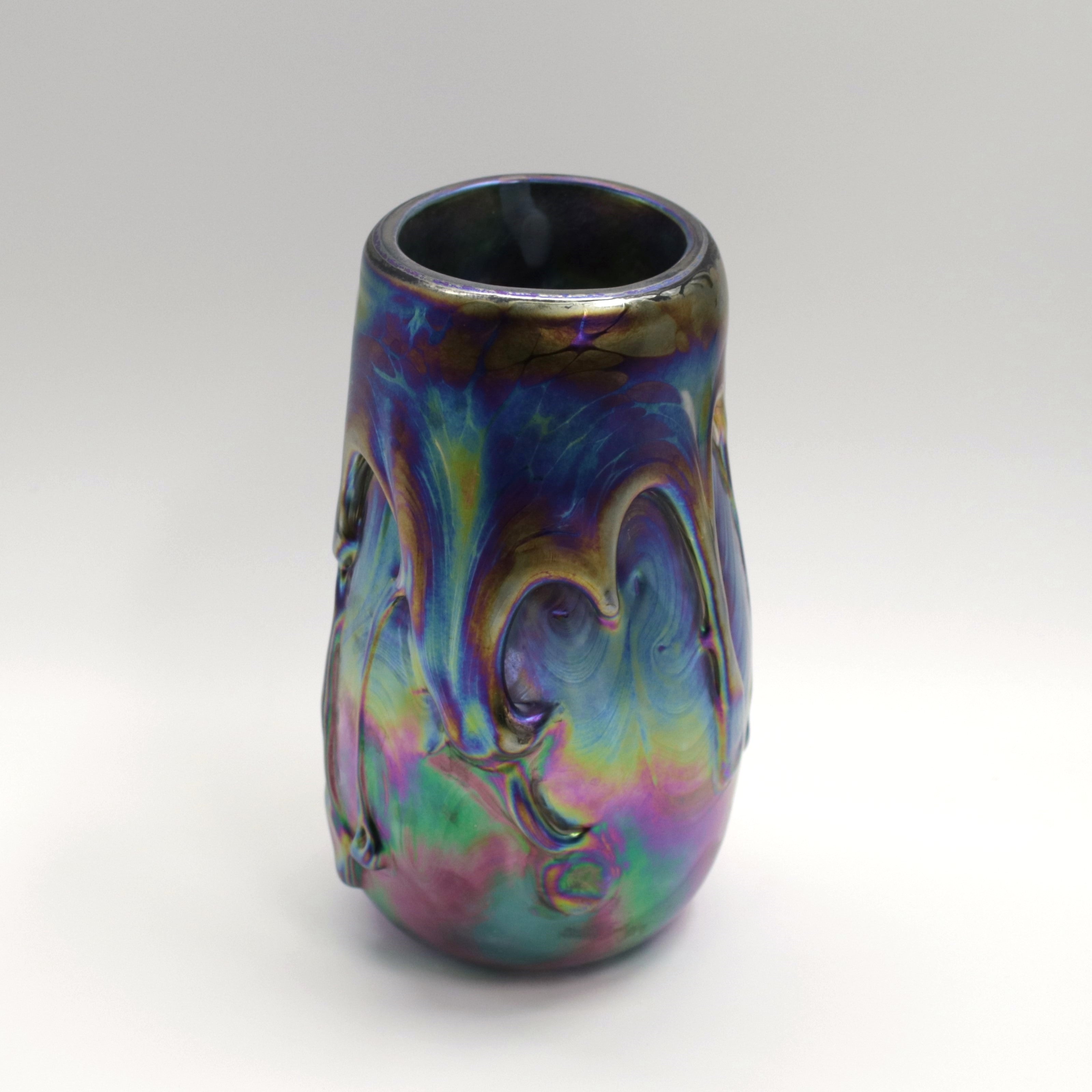 Volcanic Lava  Glass Vase