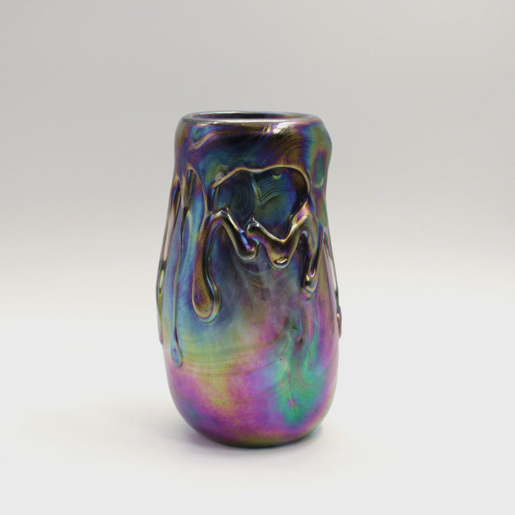 Volcanic Lava  Glass Vase