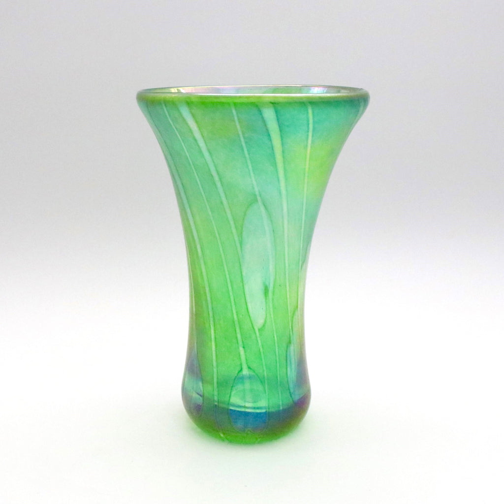 Green Lily Trail vase
