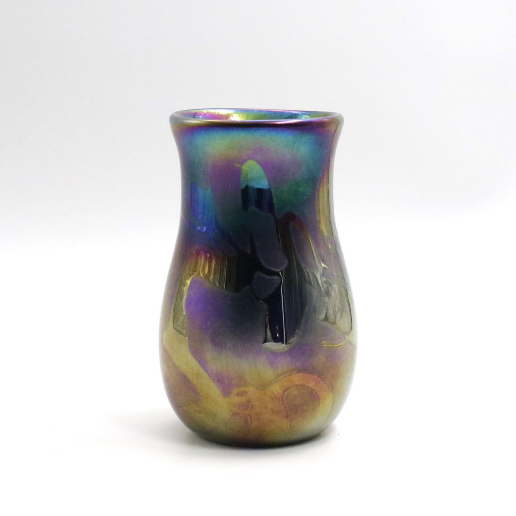 Iridescent Glass Vase