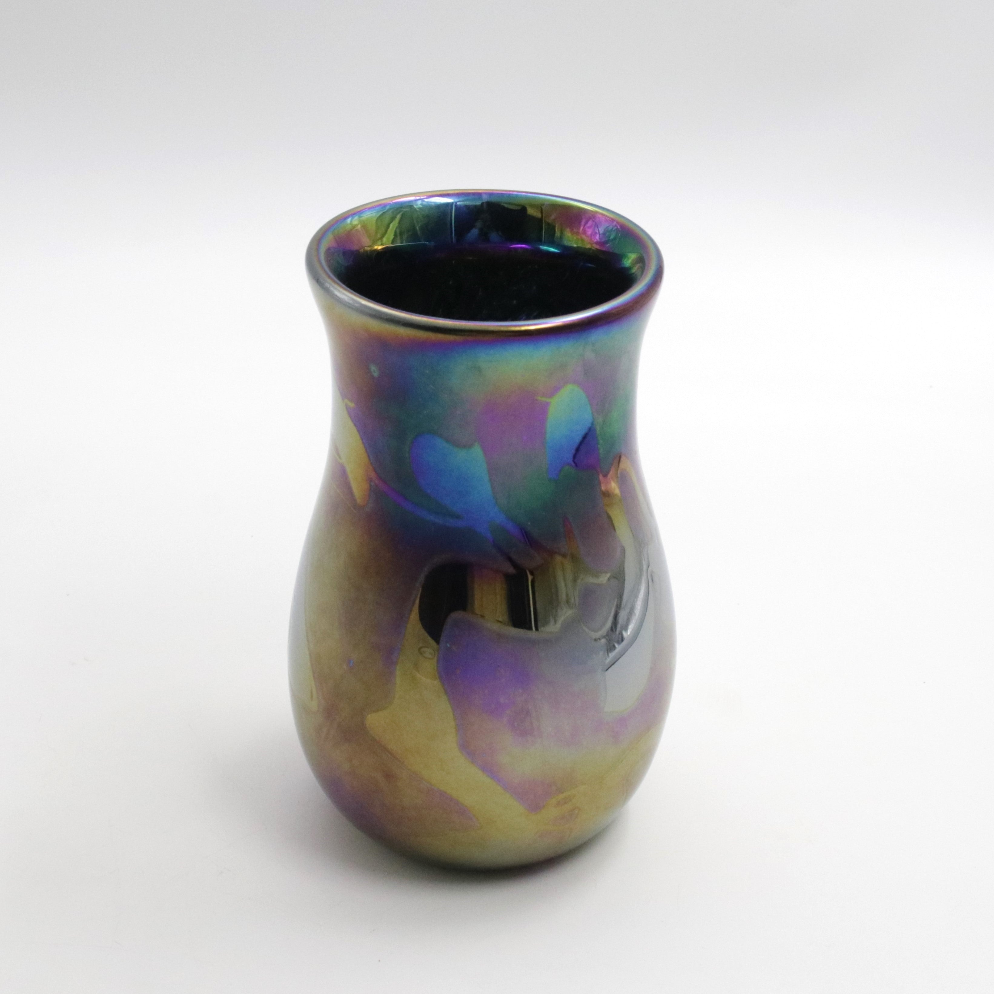 Iridescent Glass Vase