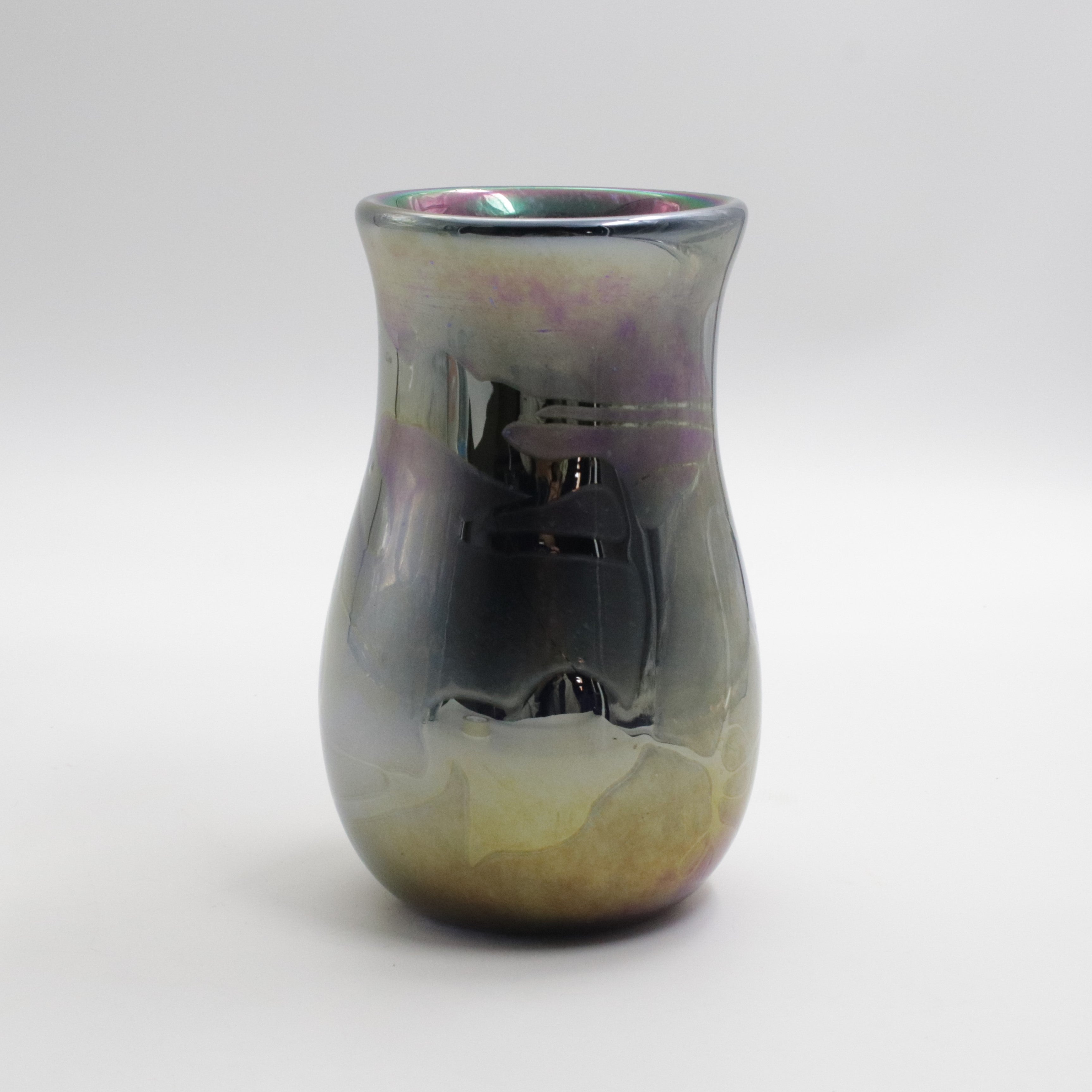 Iridescent Glass Vase